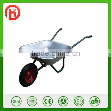 Russia and Europre selling hot galvanized wheelbarrow WB6204