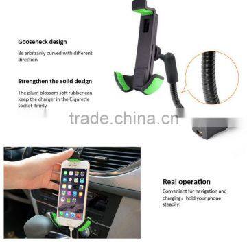 360 Roattion 1 Port Usb Car Charger Mount HC05K