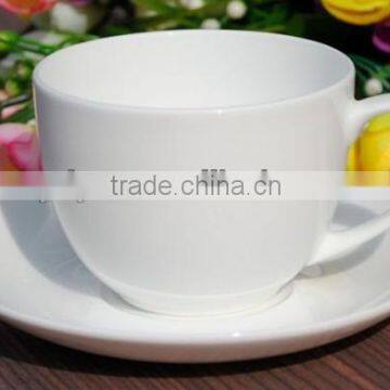 Factory hot sale 250ml Wholesale tea cup and saucer