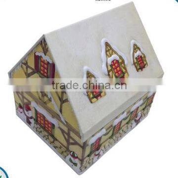 House Shape Coin Bank with Lock and Key