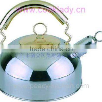 stainless steel(metal) whistling kettle(water kettle, kettle, pot, )