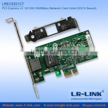 LREC9201CT Intel 82574 PCI-Express x1 10/100/1000Mbps Network Card Compatible With Intel 9301ct PXE Bootroom photo-2