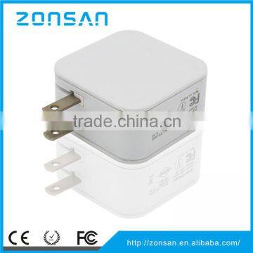 Import Mobile Phone Accessories Flat Dual Port Usb Wall Charger 2.4a, Wall Mount Usb Charger photo-4