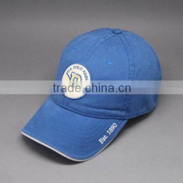 COSTUM WASH BASEBALL CAP APPLIQUE PATCH