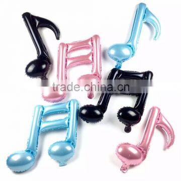 Musical Notes semiquaver/quaver foil helium balloons