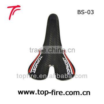 2013 new design and hot selling full carbon bicycle saddle BS-03