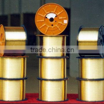 Copper coated steel wire for braid hydraulic hose