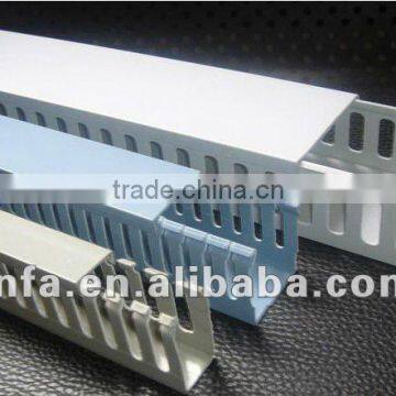 pvc open slot wire duct/ insulated cable trunking