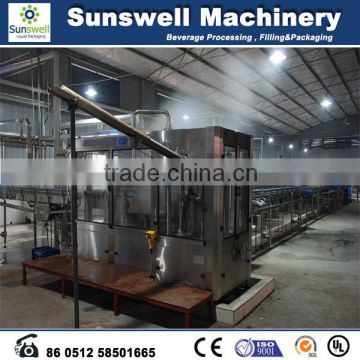 Canned beer filling line