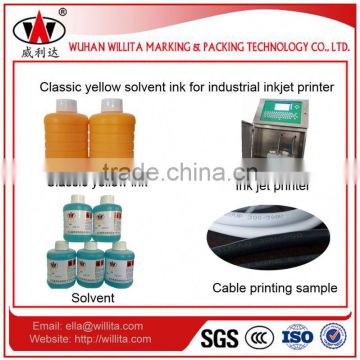 0.1S quick dry pvc ink for Domino continuous ink jet