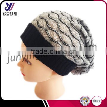 Fashion wool felt beanie knitted hats with pom pom wholesale designer hats factory professional sales (can be customized)