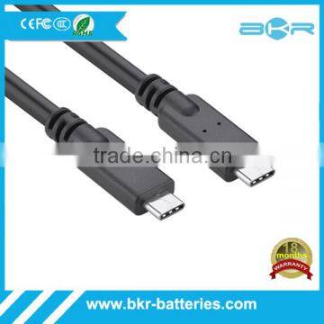 New products 2016 USB type C male to USB type C male cable