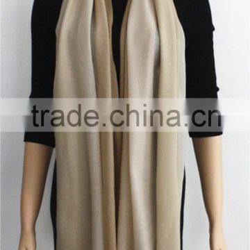 Gradient Color Soft Wool Scarf With Fringe photo-3
