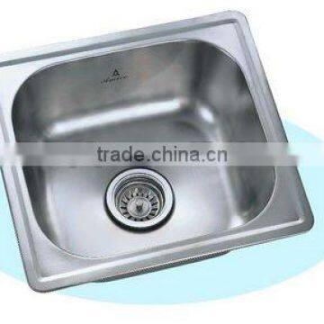 Hot sale one bowl stainless steel kitchen sink