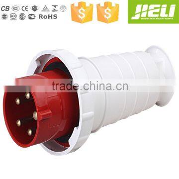 industrial socket and plug IP67 standard 035 high performance plug 125 ampere fireproof 5 pole latest design power plug