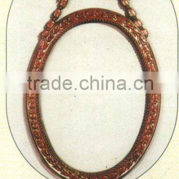 Rope Mirror for Console MJ-405 Mahogany Indoor Furniture.