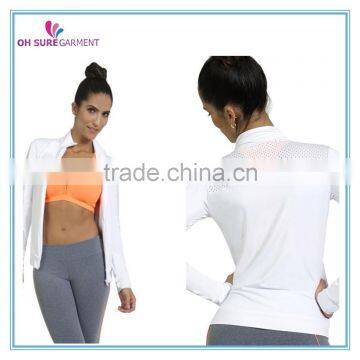 86% supplex 14% spandex womens dry fit active jackets