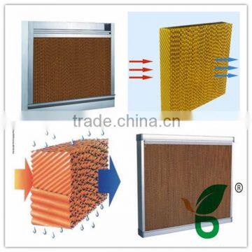 automatic evaporative cooling pad for chicken