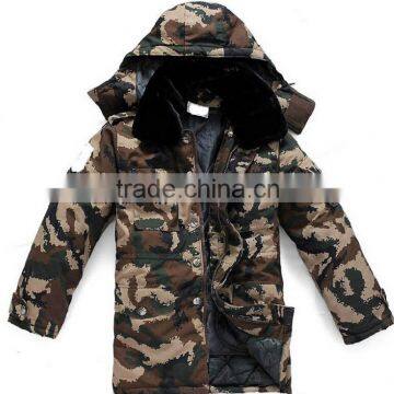 Custom Mens Camo Trench Coat