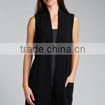 Fancy Long Ladies Sleeveless Abaya Hot Sale Cardigan photo-4