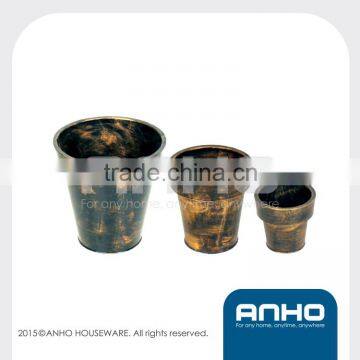 Metal Garden Pot Flowerpot decorative home gardening
