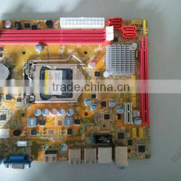 wholesale computer motherboard H61 motherboard DDR3 1066/1333/1600MHz socket1155,HDMI,DVI i3 i5 i7 cpu