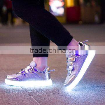 Hot Selling Led Light Kids Sneaker Shoes With USB Charge Breathable Kids Casual Shoes photo-6