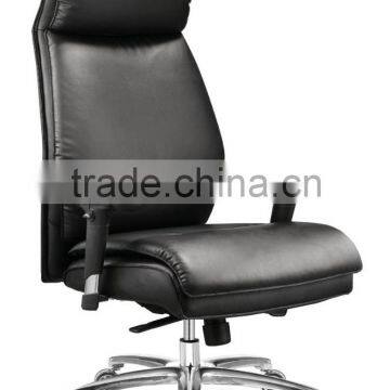 Creative leather executive office chairs black leather chair with headrest