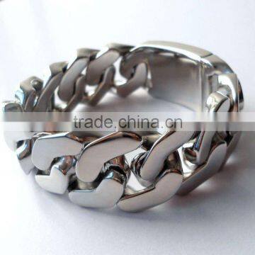 2012 not sale stainless steel big square bracelet for men B200