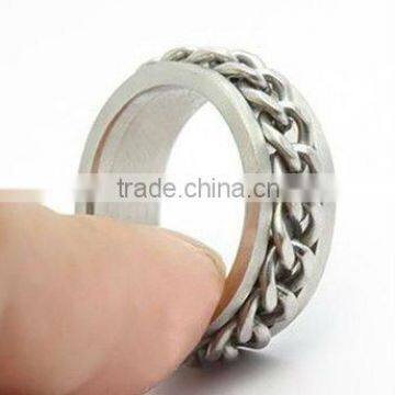 Wholesale stainless steel welded steel rings with chain