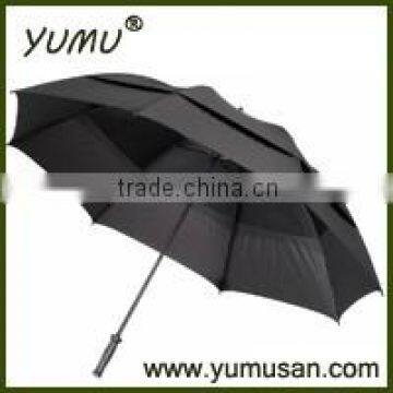 Manual Open 2 Layer Golf Umbrella for Promotion