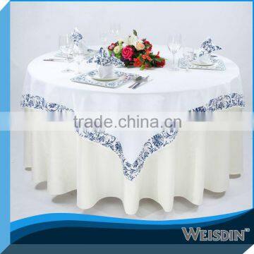 2014 polyester table cloth for wedding and hotel