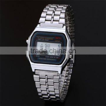 Amazon Hot Sell Multifunctional F-91W Fashion Watch Alarm Clock Students Watch Digital Watch photo-3