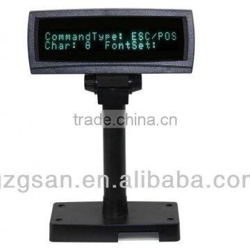 40 digits 2line VFD customerd isplay.USB interface ,with pole and stand(hot sell !)