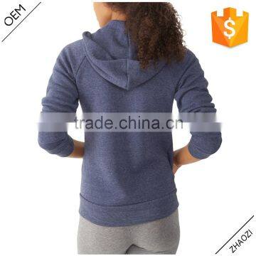 2016 Factory OEM Service Custom Women Plain Hoodie With Raglan Sleeve photo-6