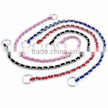 Zinc plated nylon handle belt dog chain
