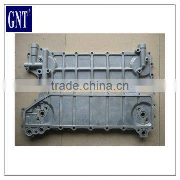 low price Aluminum 6D22 Oil Cooler Cover for ME150453 Excavator engine parts