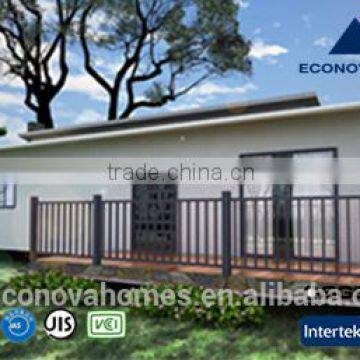 ZTT Econova green power self- produced light steel economical prefabricated modular homes on the go