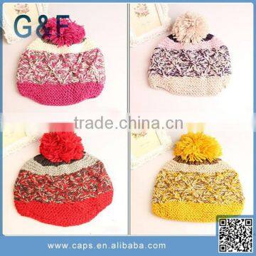 Factory Price Novelty Korean Style Knitted Hat With Beard