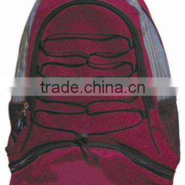 Fashion canvas soft backpack shopping bag