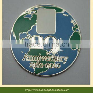 Imitation enamel School Round Map badge for students/World map lapel badges for school/soft enamel map lapel badge new arrival