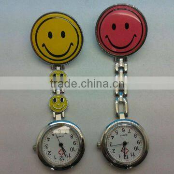 new products for cute cartoon smiling face japan movement nurse watch
