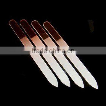 4x Crystal Glass Nail Art Files Manicure Tool Kit New HN608