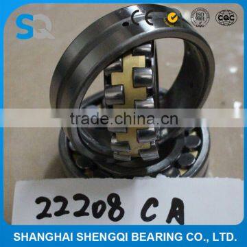 High performance roller bearing 22208CA/ W33 spherical roller bearing,Gcr15steel bearing