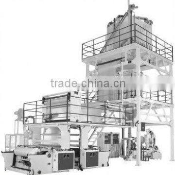 J-A HD/LLD Mini type film blowing automatic paper winding machine