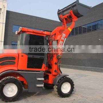 Farm Tractor 1t Mini Wheel Loader With Joystick and Air Condition for Sale photo-3