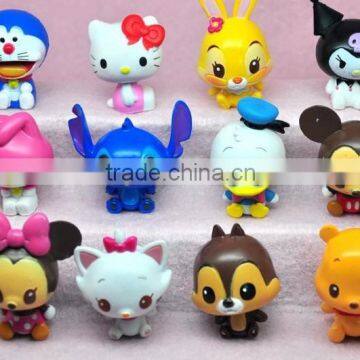 OEM make 4-18'' plastic keychain/plastic animal keychains/live animal keychains in china