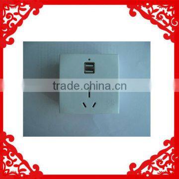 USB charging wall plate with australia socket