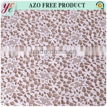 100% poly guipure embroidery fabric