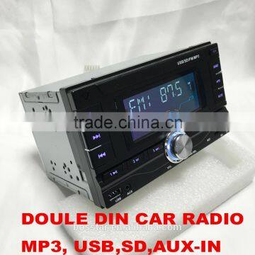 Universal 2din Double Din Car Stereo Cassette Audio Mp3 Music Player With Bluetooth Usb,sd,aux-in photo-3